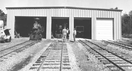 Image of Fort Wilderness train barn